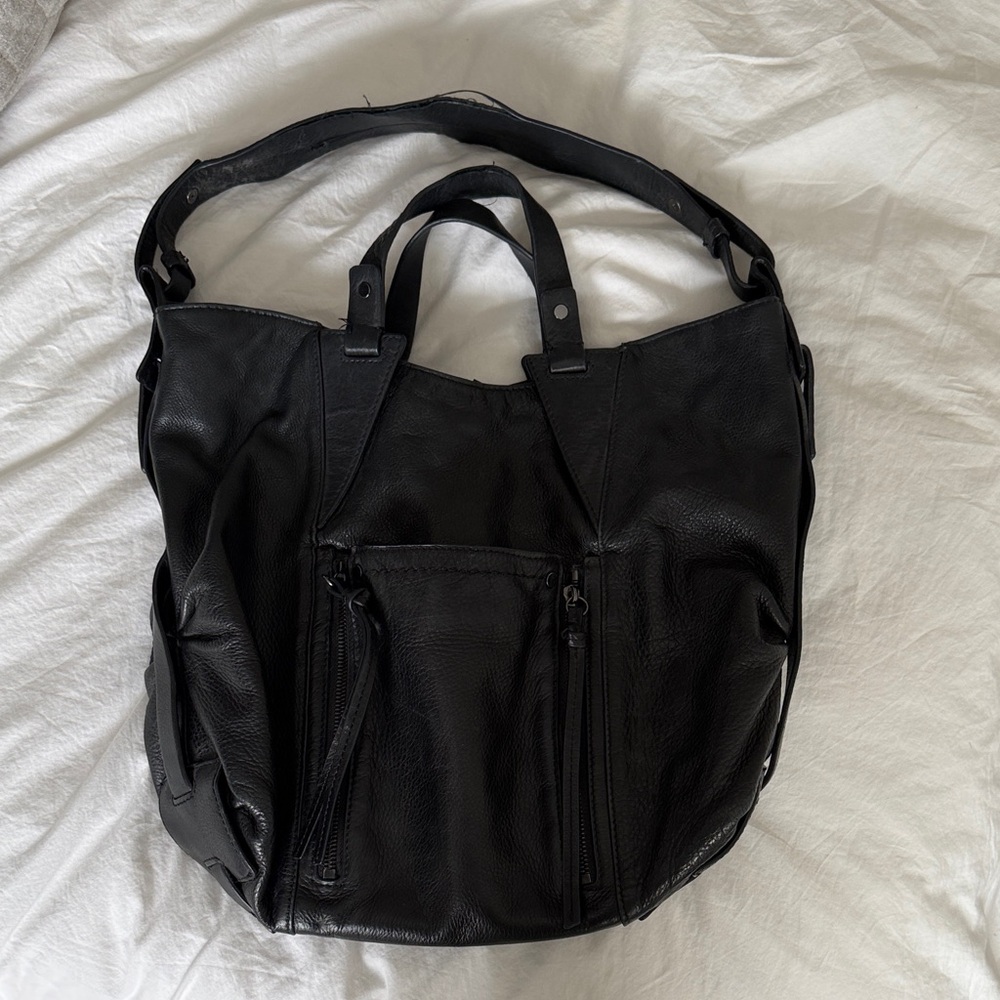 Kooba leather black purse